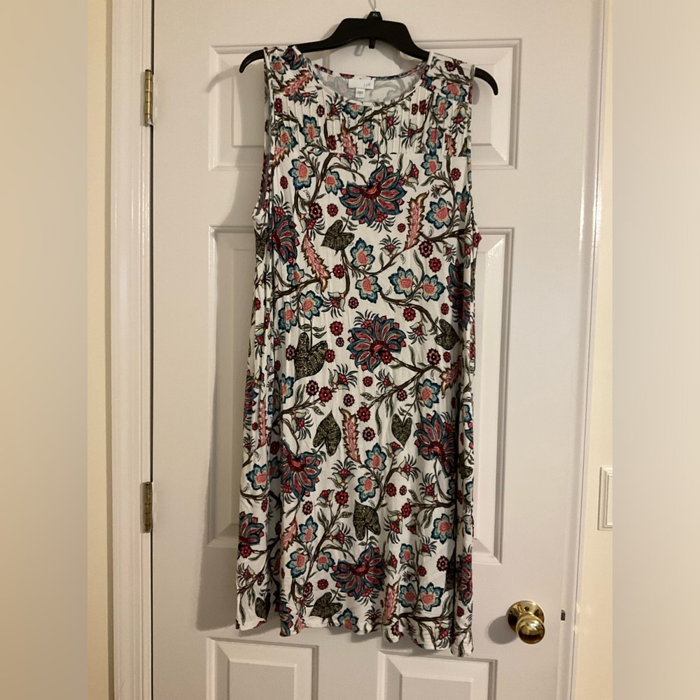 J.Jill sleeveless t-shirt dress